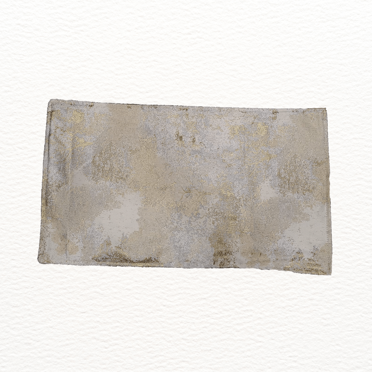 Quilted Velvet Antique Gold Challah Cover