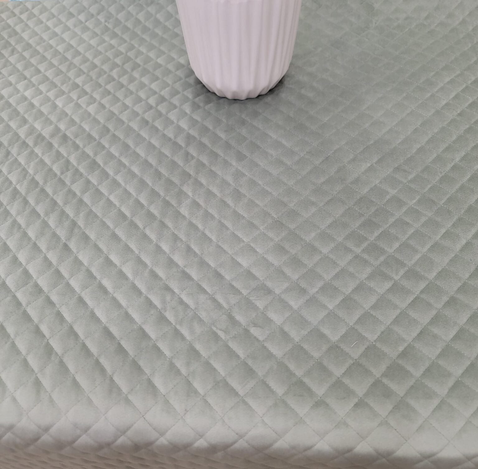 Quilted Velvet Table Cloth